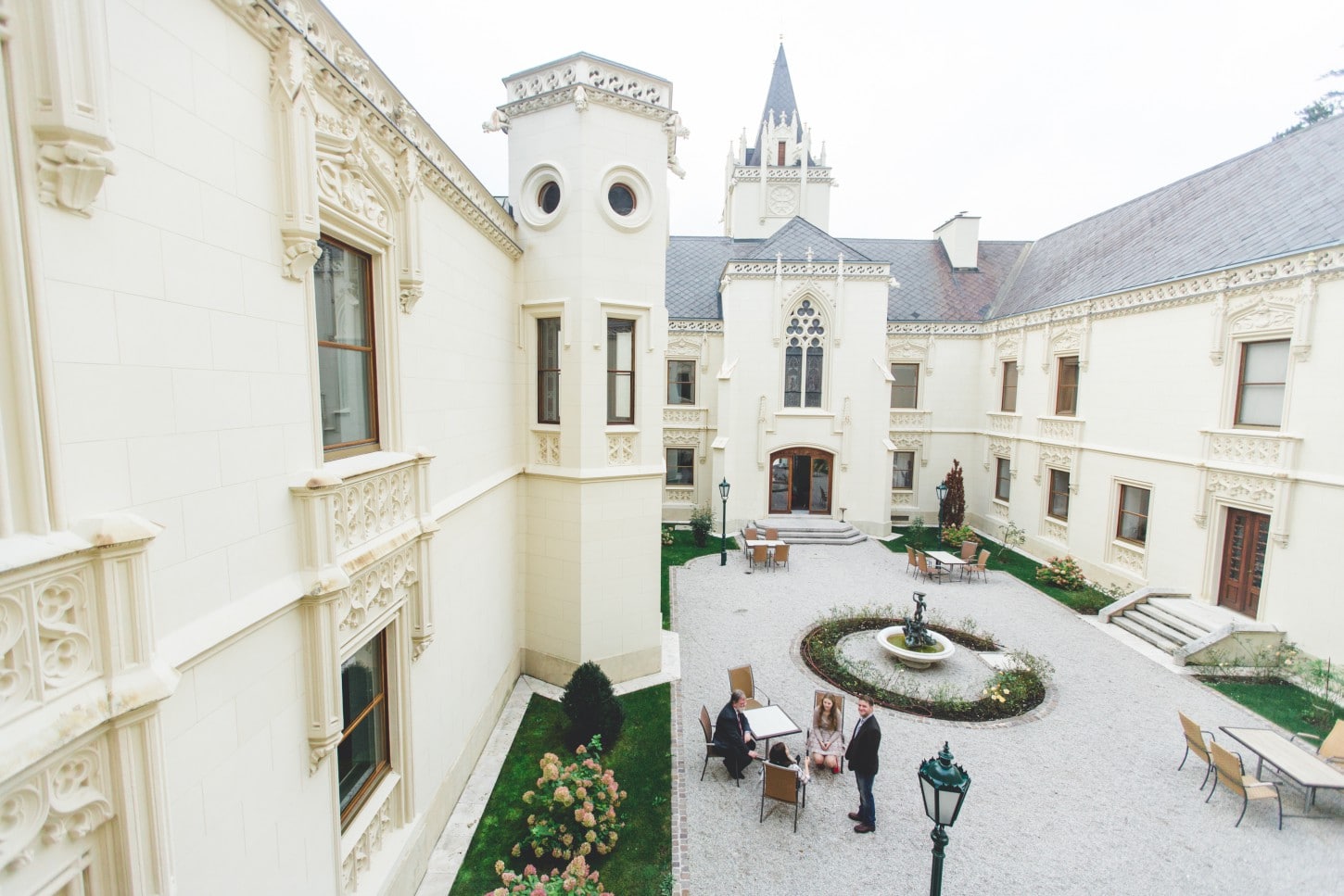 Hochzeit - Location - Innenhof
